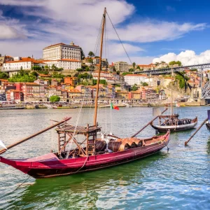 Barco Rabelo no Douro
